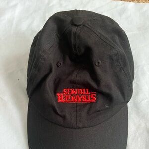 Black Stranger Things Cap